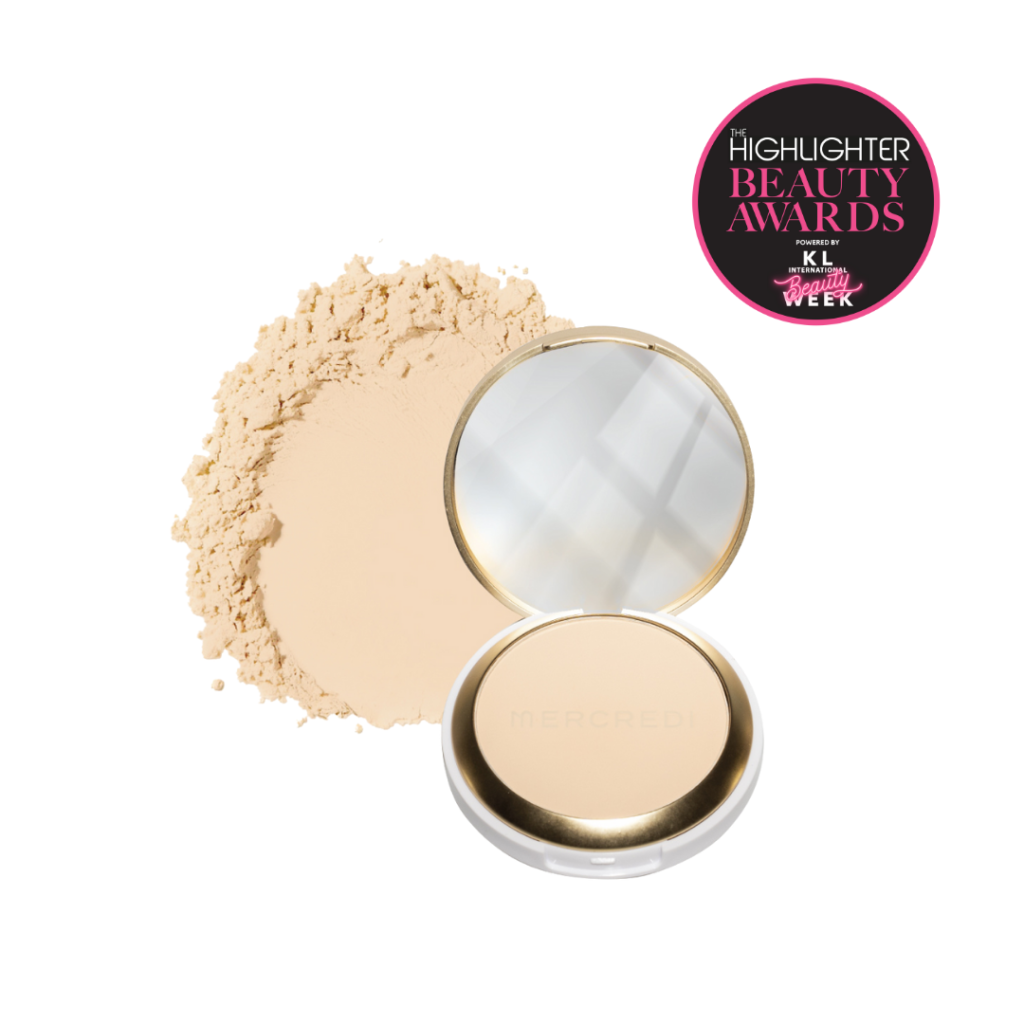 Mercredi Skinfinite Lux Flawless Finish Powder (Compact Powder) - Sand