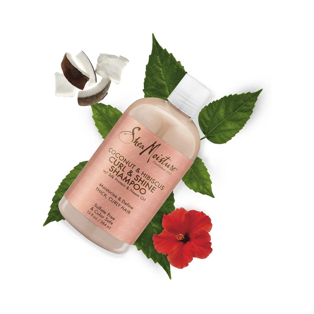 Shea Moisture Coconut & Hibiscus Curl & Shine Shampoo