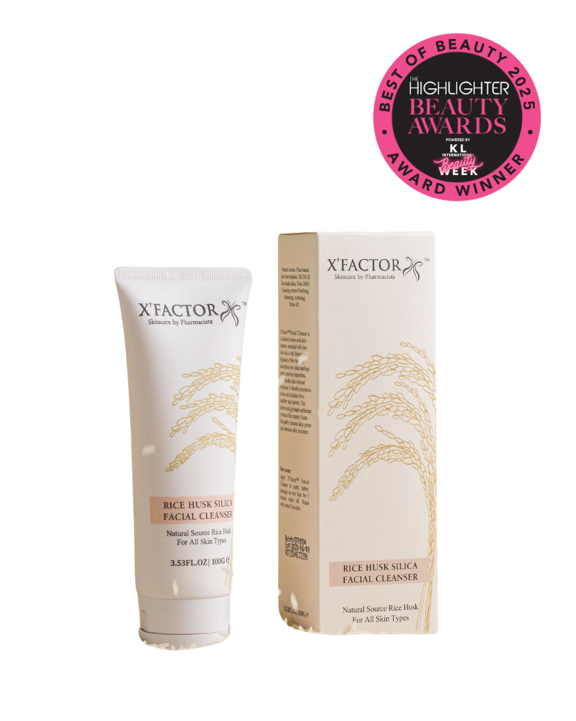 X’Factor Rice Husk Silica Facial Cleanser
