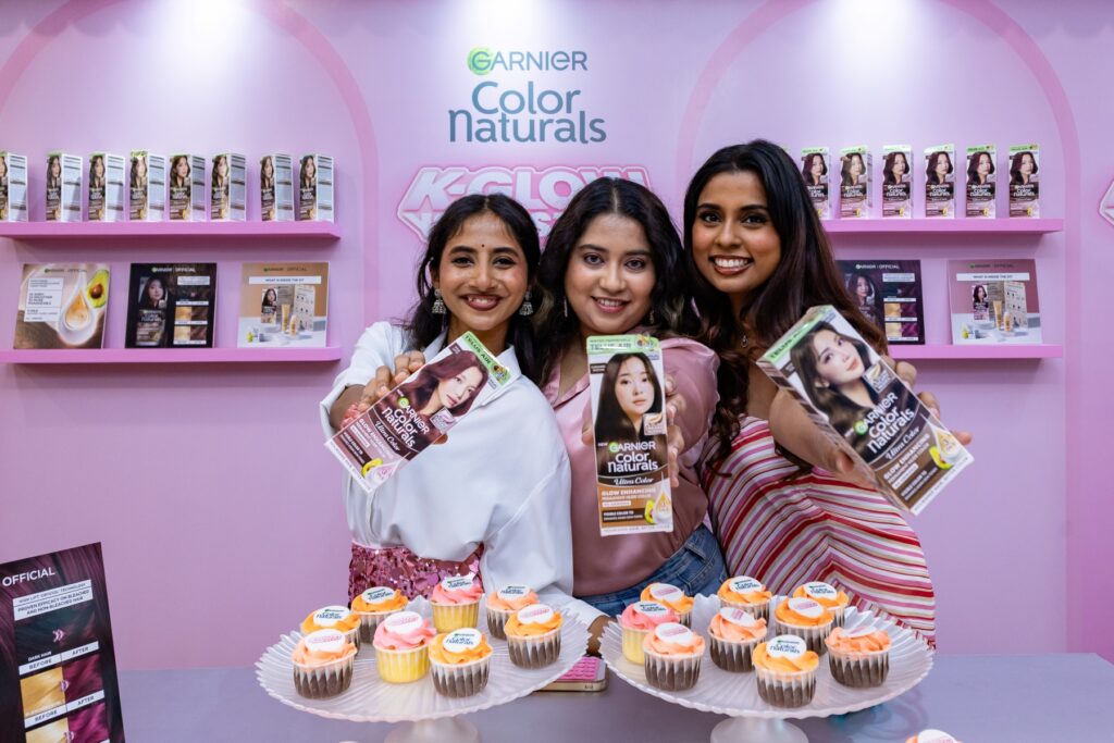 Garnier K-Glow, Garnier colour analysis, personalised hair colour analysis, hair colour for Asian skin tone, Garnier hair dye shade matching, customised hair colour consultation