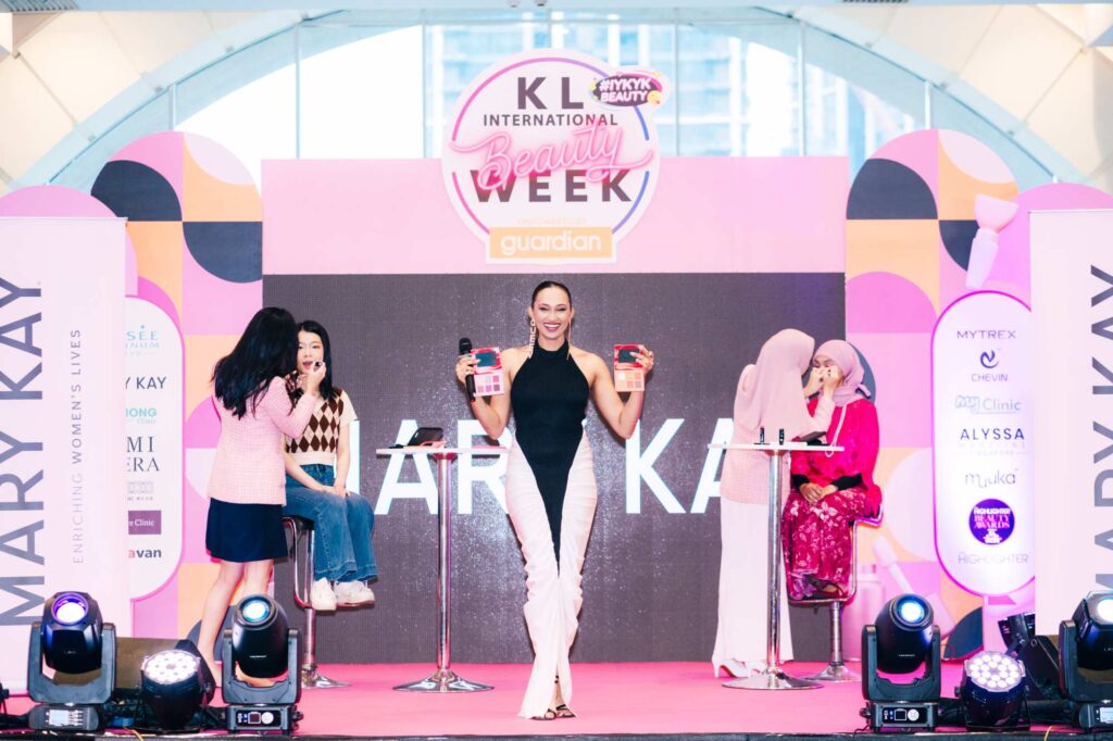 kl international beauty week beauty stage. beauty expo