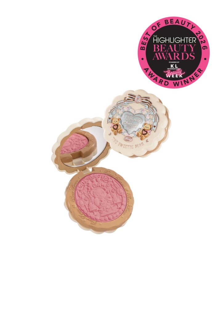 Flower Knows The Sweetie Bear Silk Satin Blush