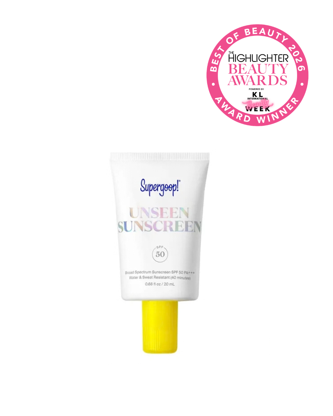 Supergoop! Unseen Sunscreen SPF 50